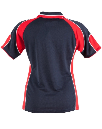 Picture of Winning Spirit, Ladies Cooldry Contrast Polo w Panels